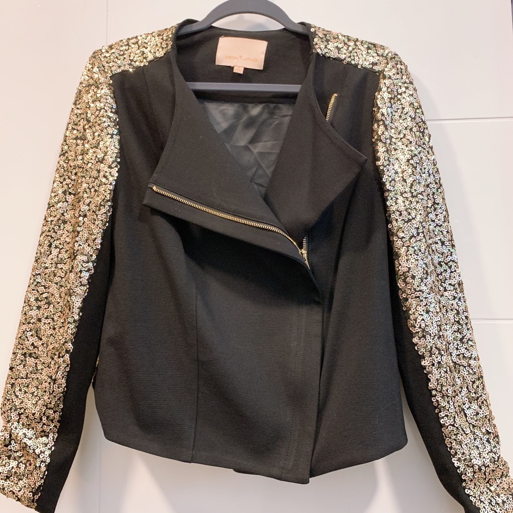 Sequin jacket